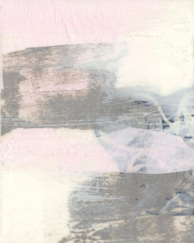 Sweet Calm I White Modern Wood Framed Art Print with Double Matting by Goldberger, Jennifer