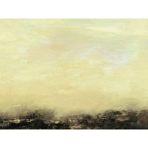 Elevated View I Black Modern Wood Framed Art Print with Double Matting by Gordon, Sharon