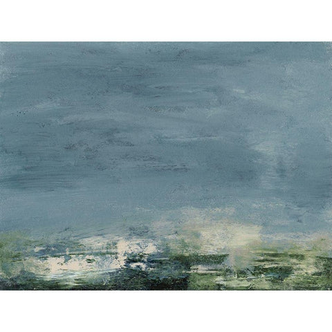Elevated View III Black Modern Wood Framed Art Print with Double Matting by Gordon, Sharon