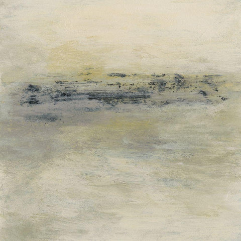 Fog Lifting IV White Modern Wood Framed Art Print by Gordon, Sharon