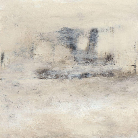 Fog Lifting VI White Modern Wood Framed Art Print with Double Matting by Gordon, Sharon