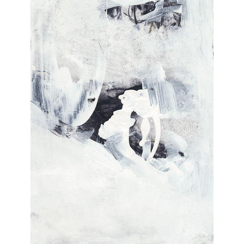 Fire and Ice IV Black Modern Wood Framed Art Print by Combs, Joyce