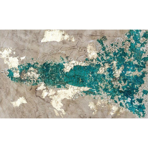 Mineral Drift II White Modern Wood Framed Art Print by Willett, Michael