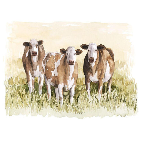 Golden Graze I Black Modern Wood Framed Art Print by Popp, Grace