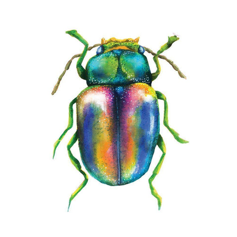 Buggin Out I Black Modern Wood Framed Art Print by Hernandez, Larisa