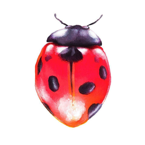 Buggin Out IV Gold Ornate Wood Framed Art Print with Double Matting by Hernandez, Larisa