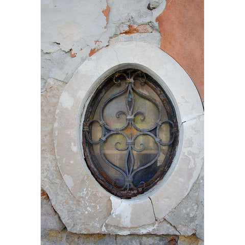 Windows and Doors of Venice I Gold Ornate Wood Framed Art Print with Double Matting by DeNardo, Laura