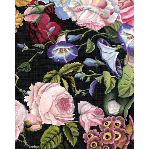 Baroque Grid VI White Modern Wood Framed Art Print by McCavitt, Naomi