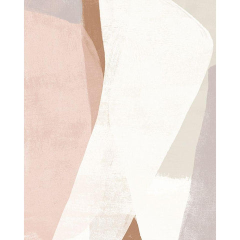 Symphonic Shapes III Black Modern Wood Framed Art Print by Vess, June Erica