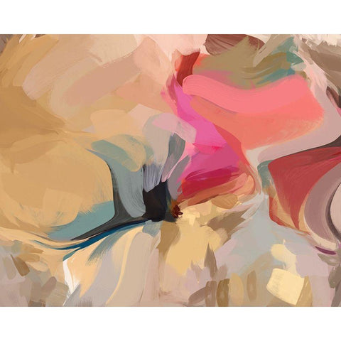 Charming Blend III Black Modern Wood Framed Art Print by Orlov, Irena