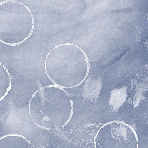 Indigo Rule V Black Modern Wood Framed Art Print by Meagher, Megan