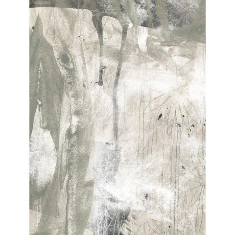 Stonewash II Black Modern Wood Framed Art Print by Vess, June Erica
