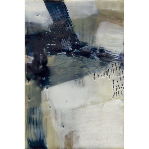 Gage IV White Modern Wood Framed Art Print by Jachimiec, Sue