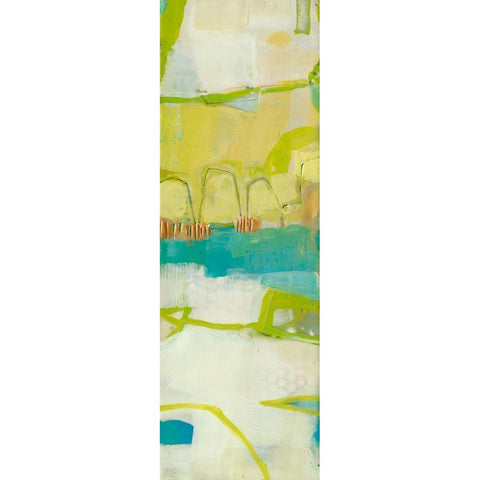 Abroad II Black Modern Wood Framed Art Print by Jachimiec, Sue