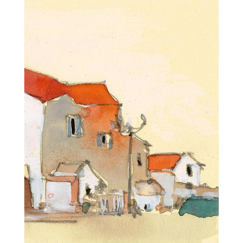 Frigiliana, Spain I Gold Ornate Wood Framed Art Print with Double Matting by Dixon, Samuel