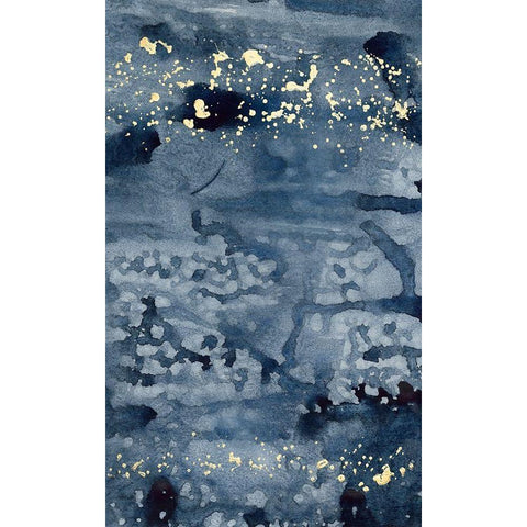 Spindrift I White Modern Wood Framed Art Print by Binder, Vanessa