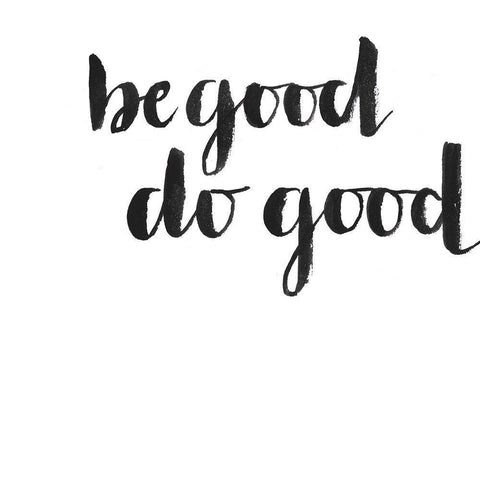 Simple Mantras I White Modern Wood Framed Art Print with Double Matting by Popp, Grace