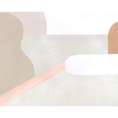 Light Landscape I Black Modern Wood Framed Art Print by Popp, Grace