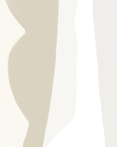 Fundamental II Black Ornate Wood Framed Art Print with Double Matting by Borges, Victoria