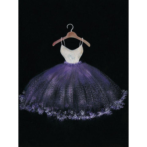 Pastel Tutu I Gold Ornate Wood Framed Art Print with Double Matting by Moore, Regina