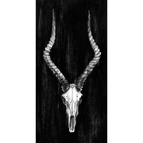 Rustic European Mount II White Modern Wood Framed Art Print by Harper, Ethan