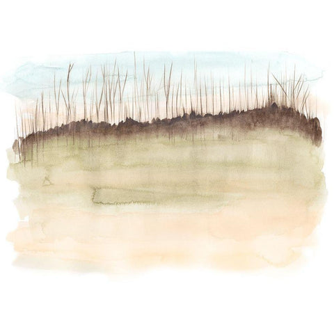 Emerging Spring II Black Modern Wood Framed Art Print with Double Matting by Goldberger, Jennifer