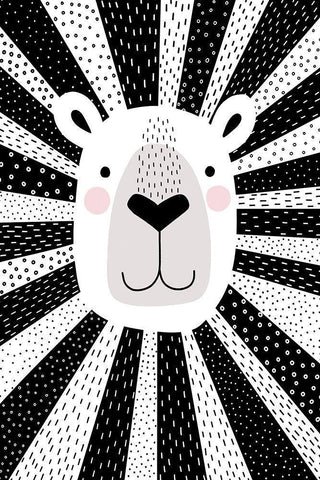 Custom Mix and Match Animal I Black Ornate Wood Framed Art Print with Double Matting by Borges, Victoria