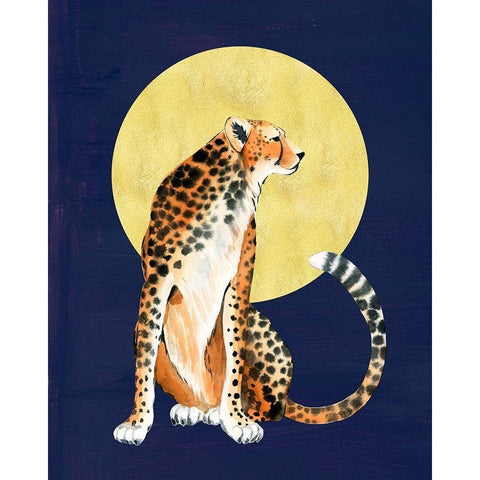 Queen of the Jungle II Gold Ornate Wood Framed Art Print with Double Matting by Popp, Grace