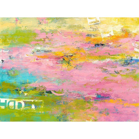 Bits and Pieces Gold Ornate Wood Framed Art Print with Double Matting by Bothne, Janet