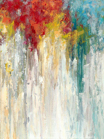 Unbound I White Modern Wood Framed Art Print with Double Matting by Bothne, Janet