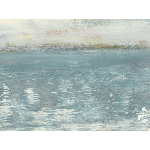 Peace and Calm I Black Modern Wood Framed Art Print by Bramma, Lila