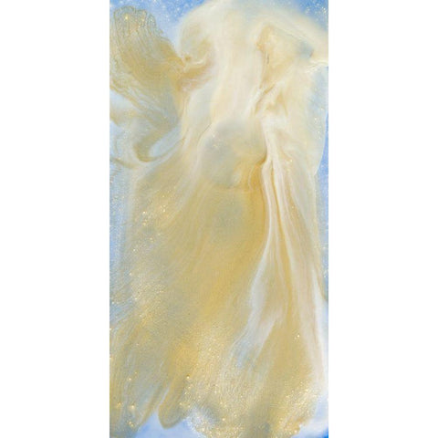 Meeting Light I White Modern Wood Framed Art Print by Bramma, Lila