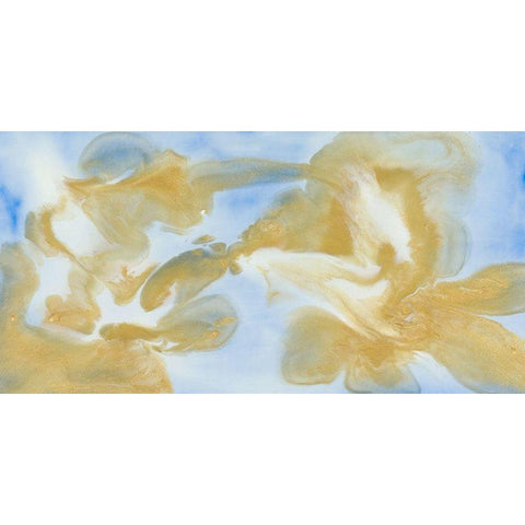 Meeting Light II Gold Ornate Wood Framed Art Print with Double Matting by Bramma, Lila