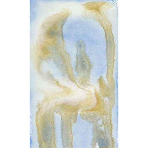 Meeting Light III Black Modern Wood Framed Art Print by Bramma, Lila