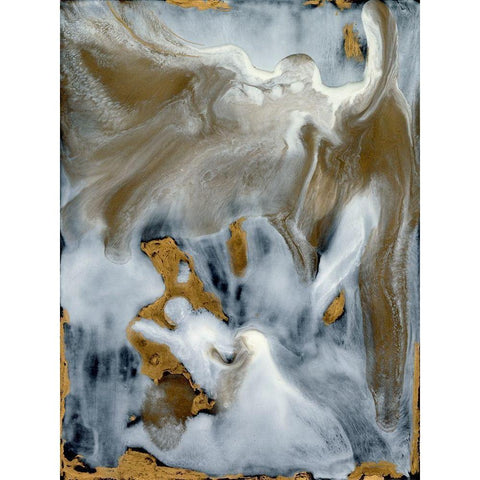 Power of Life III Black Modern Wood Framed Art Print with Double Matting by Bramma, Lila