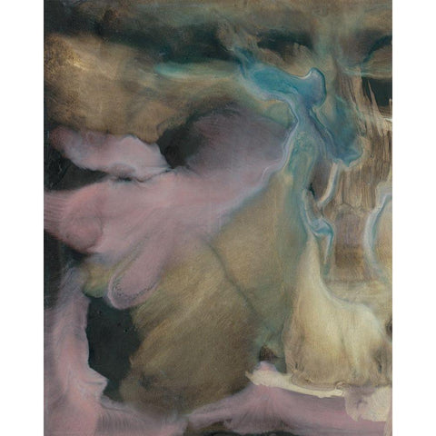 Mysterious Ascension II Gold Ornate Wood Framed Art Print with Double Matting by Bramma, Lila