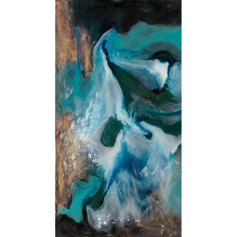 In the Light of Liberation I Black Modern Wood Framed Art Print with Double Matting by Bramma, Lila