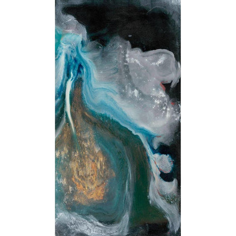 In the Light of Liberation II Black Modern Wood Framed Art Print by Bramma, Lila