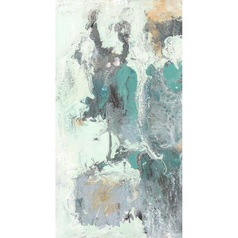 Dancing with Love I Black Modern Wood Framed Art Print by Bramma, Lila