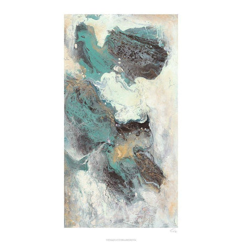 Dancing with Love II White Modern Wood Framed Art Print by Bramma, Lila