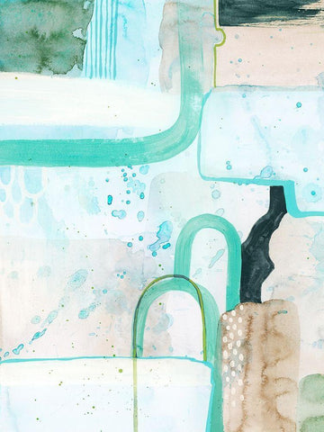 Minted Storm V Black Ornate Wood Framed Art Print with Double Matting by Popp, Grace