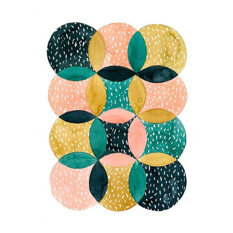 In Spate II Gold Ornate Wood Framed Art Print with Double Matting by Popp, Grace