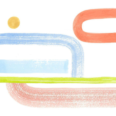 Playful Pike II Black Modern Wood Framed Art Print by Popp, Grace