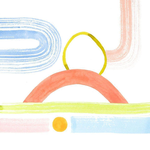 Playful Pike IV Black Modern Wood Framed Art Print by Popp, Grace