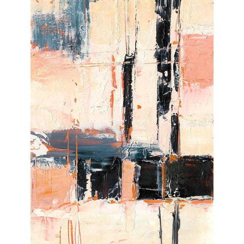 Coral and Sand II Gold Ornate Wood Framed Art Print with Double Matting by Harper, Ethan