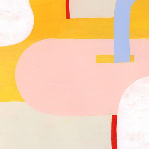 Getting Along II Black Modern Wood Framed Art Print by Popp, Grace