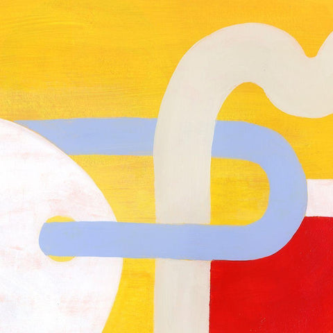 Getting Along VI Black Ornate Wood Framed Art Print with Double Matting by Popp, Grace