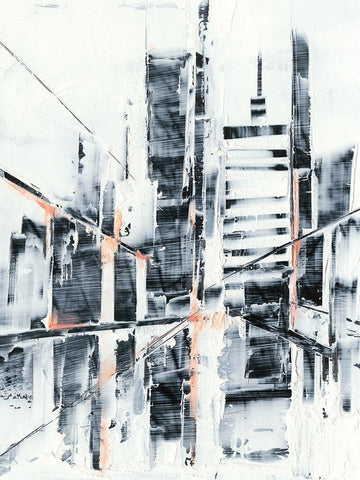 Sunset Refraction I Black Ornate Wood Framed Art Print with Double Matting by Harper, Ethan