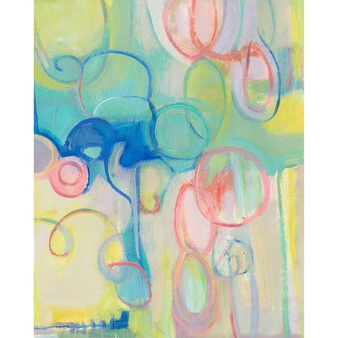 Lasso I Gold Ornate Wood Framed Art Print with Double Matting by OToole, Tim