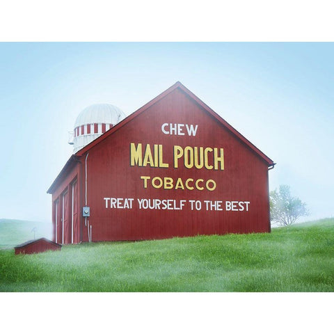 Barn Scene VIII Gold Ornate Wood Framed Art Print with Double Matting by McLoughlin, James